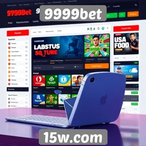 Análise da interface do usuário do site 9999bet